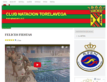 Tablet Screenshot of clubnataciontorrelavega.com